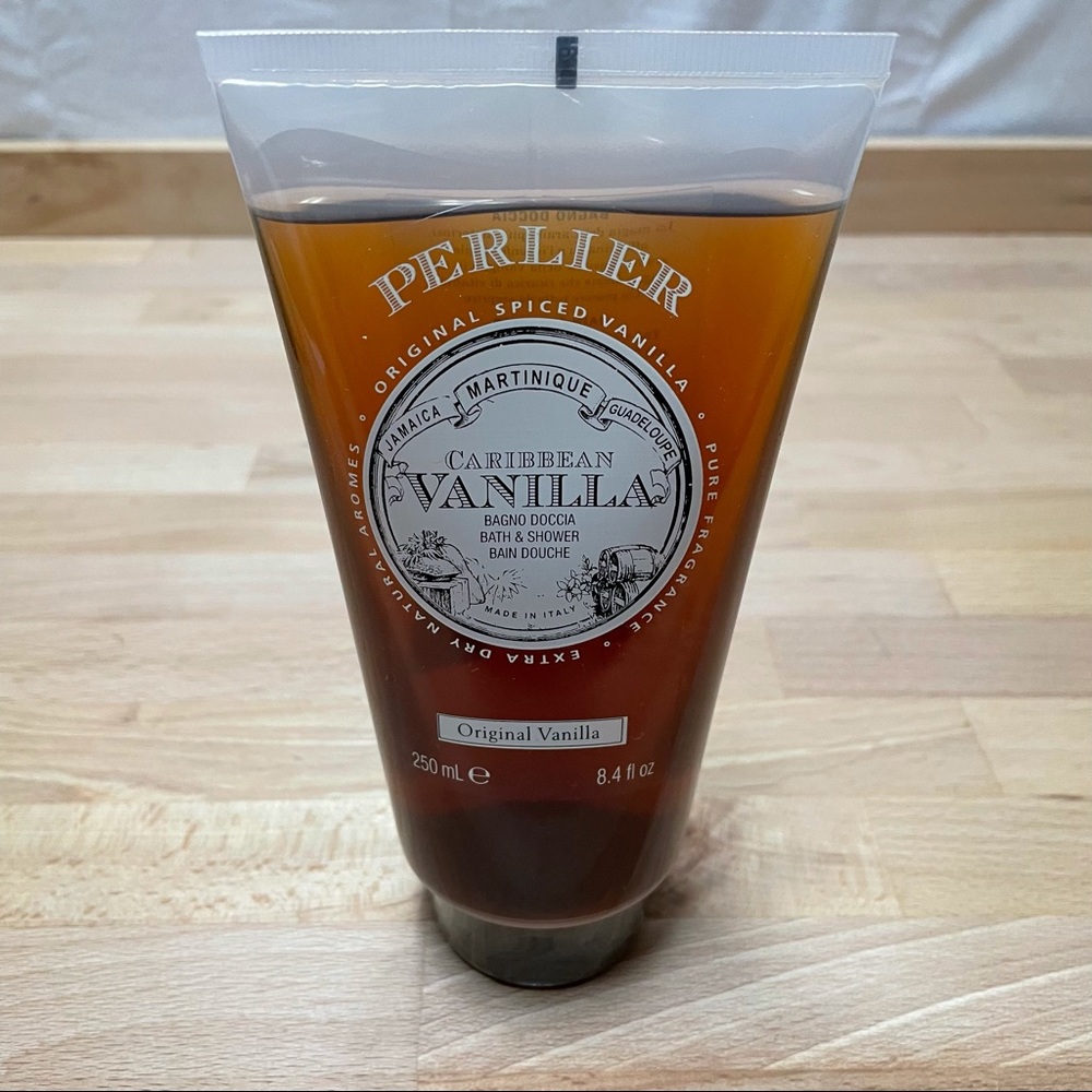Perlier Caribbean Vanilla Bath & Body Shower Cream Gel